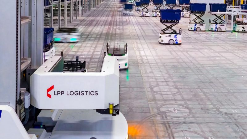 LPP Logistics ponad sześciokrotnie zwiększa flotę robotów w magazynach