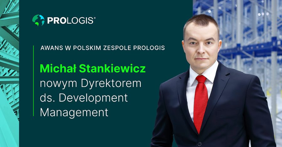 Michał Stankiewicz awansuje w Prologis